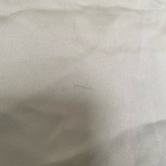 Super cute Callie Wrap Satin Blouse from dynamite. Size Medium. - Picture 4 of 5